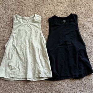 YPB Black Tank Top - Set of Grey and Black